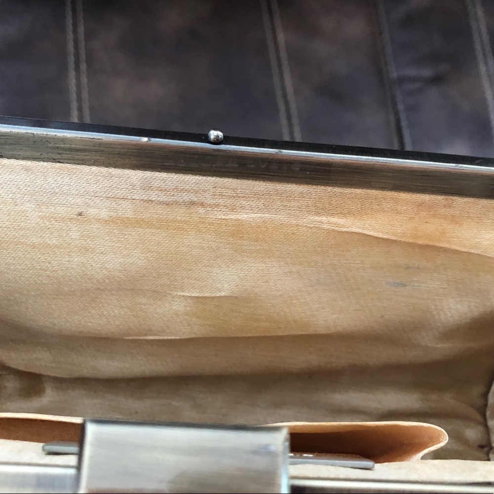 STEVE MADDEN // nude + gold // clutch/evening bag sparkly // formal + fashion - Picture 5 of 8